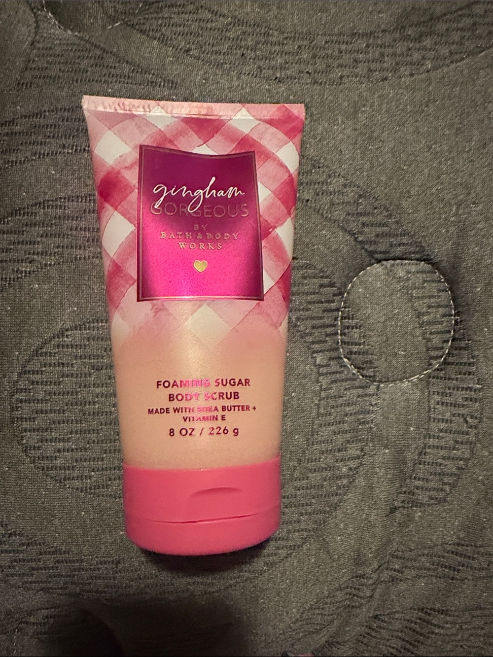 Bath & Body Works Gingham Gorgeous Foaming Sugar Body Scrub - Pink